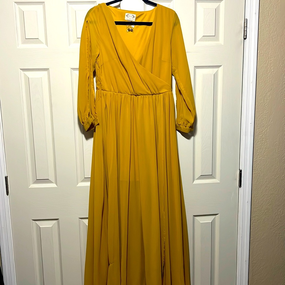 Joyfolie Yellow Dress